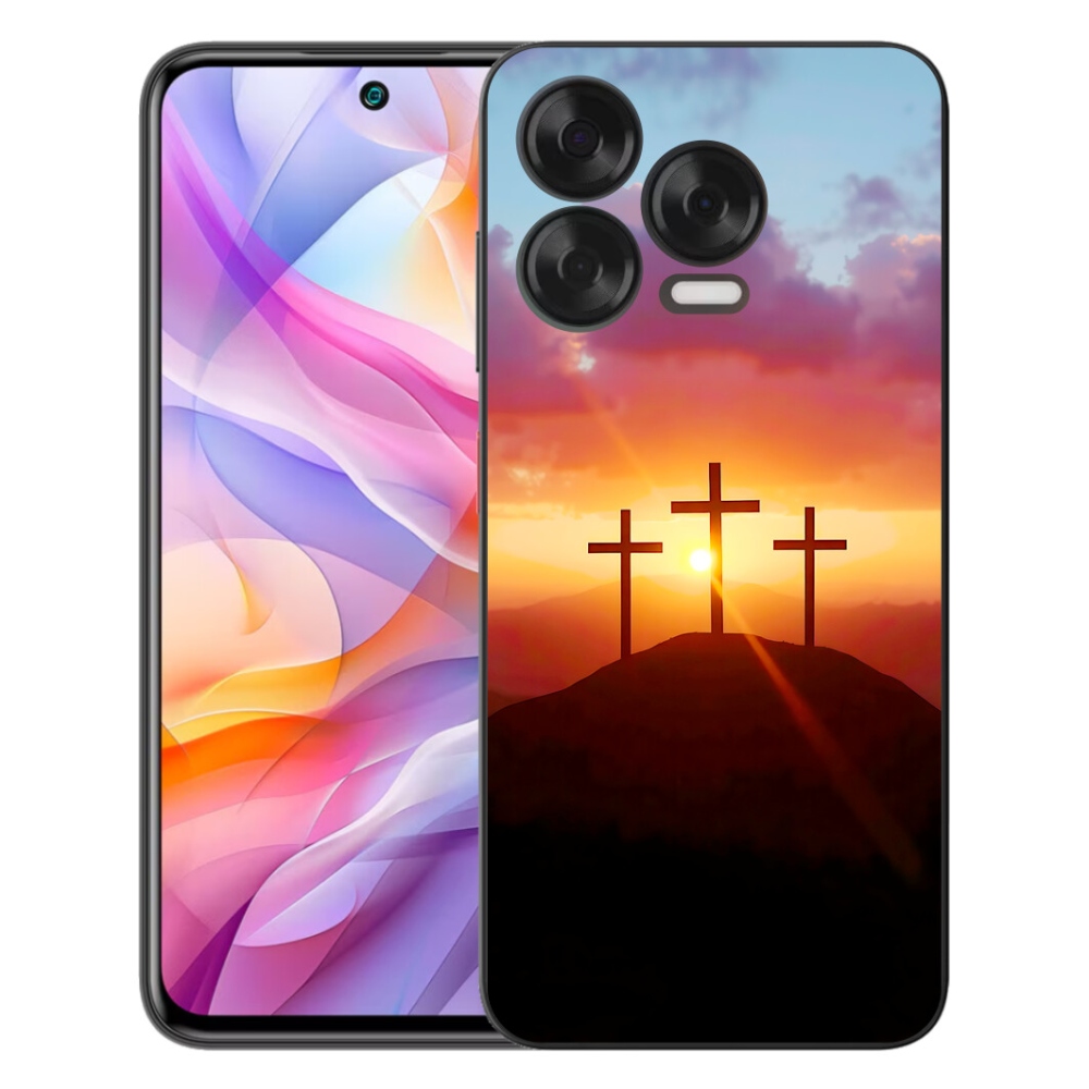 Gélový kryt mmCase na ZTE Blade V70 Vita - tri kríža