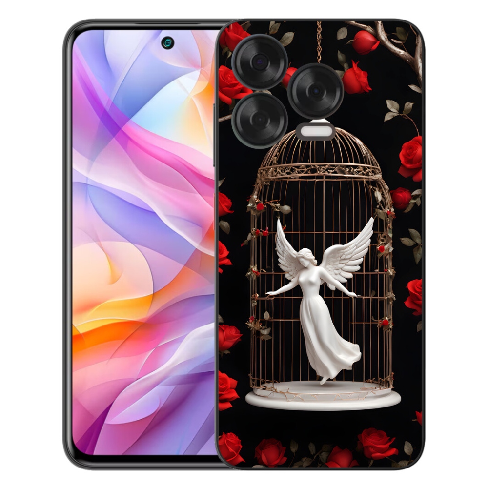 Gélový kryt mmCase na ZTE Blade V70 Vita - uväznený anjel