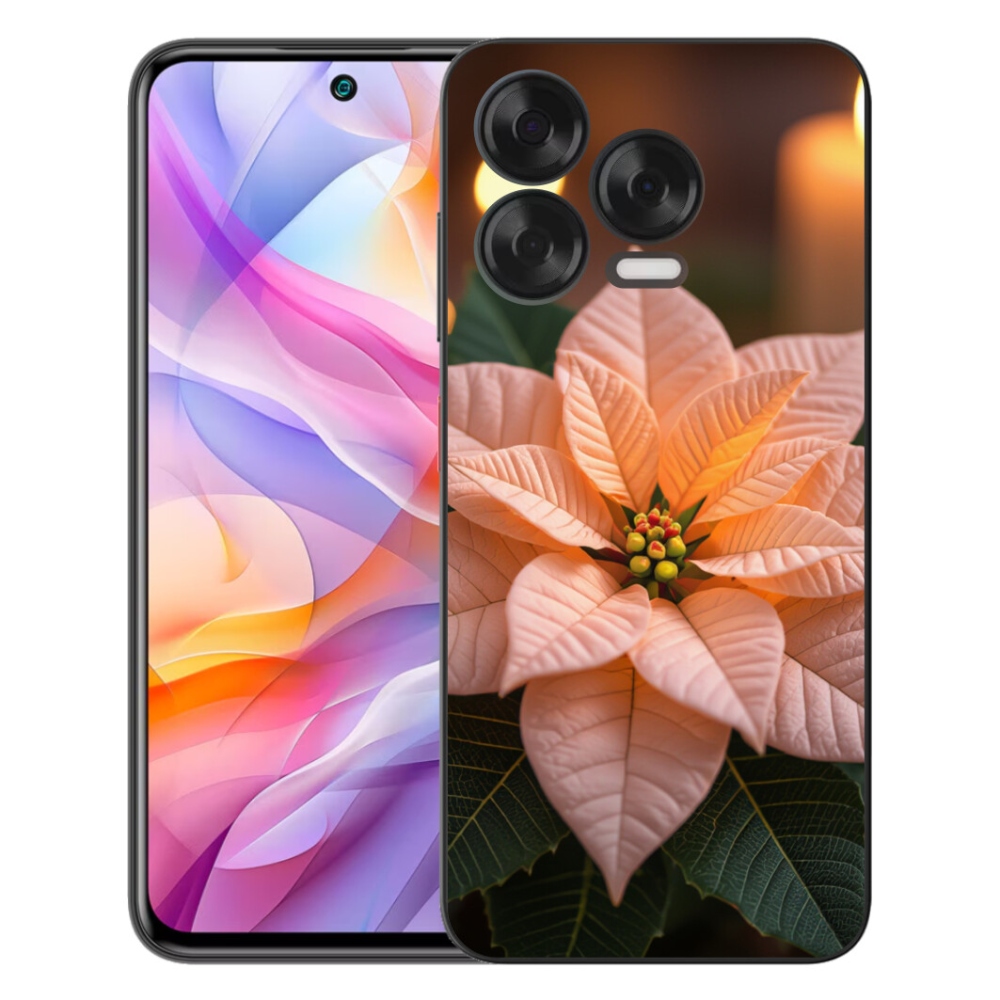 Gélový kryt mmCase na ZTE Blade V70 Vita - vianočná hviezda