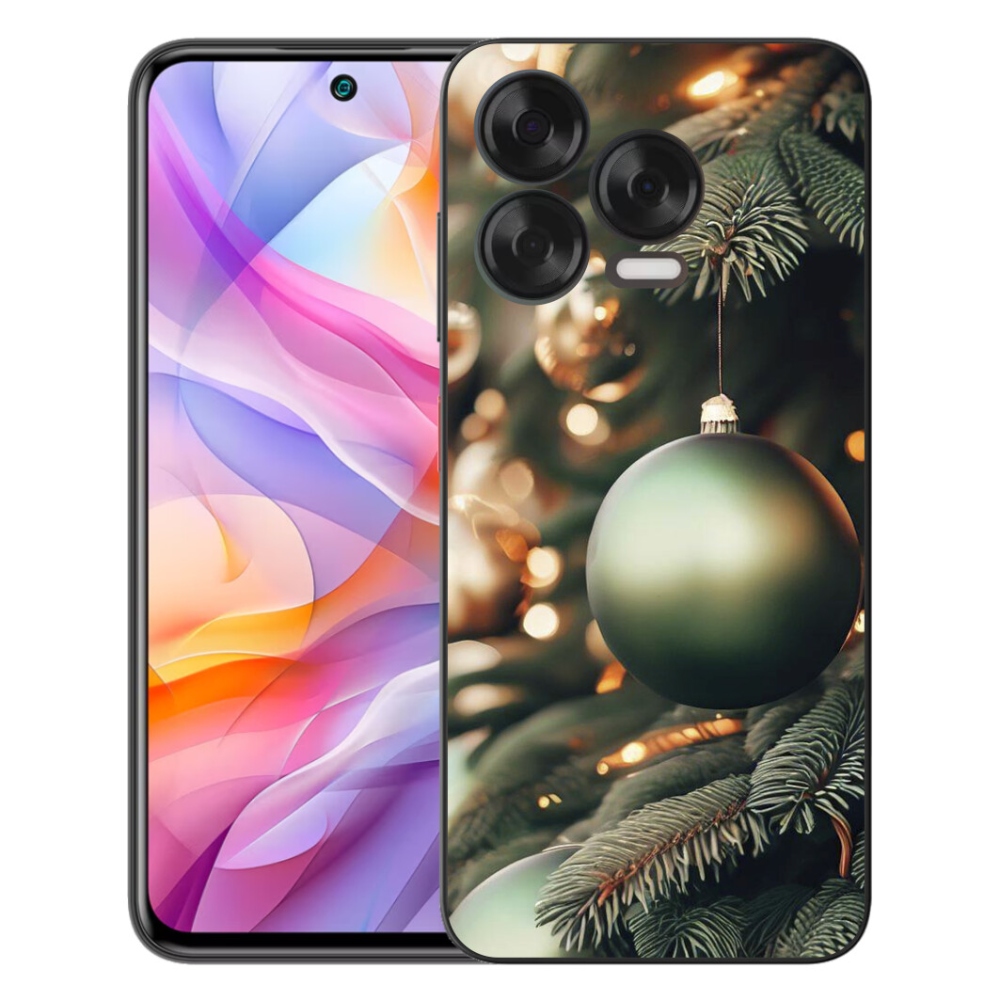 Gélový kryt mmCase na ZTE Blade V70 Vita - vianočné ozdoby 1