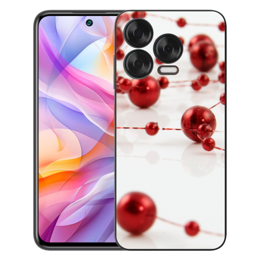 Gélový kryt mmCase na ZTE Blade V70 Vita - vianočná reťaz