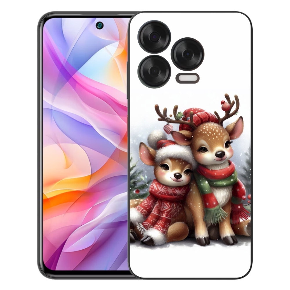 Gélový kryt mmCase na ZTE Blade V70 Vita - vianočné soby