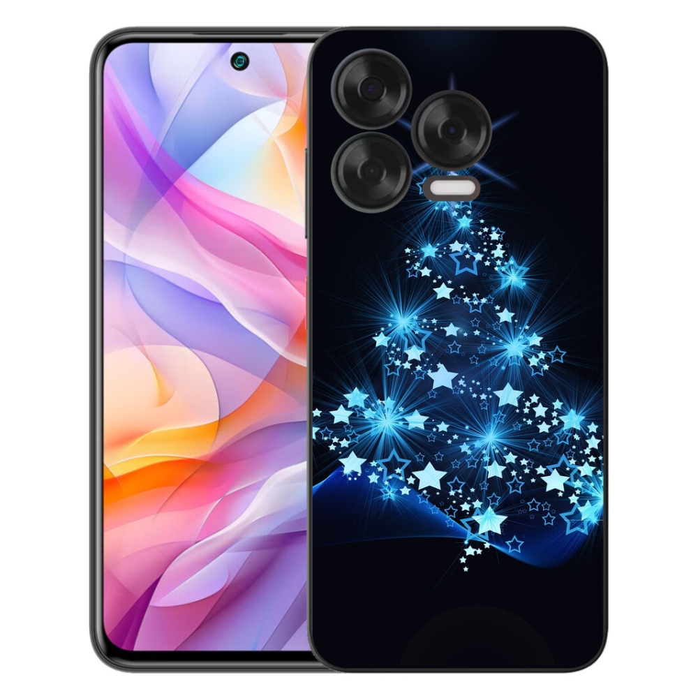 Gélový kryt mmCase na ZTE Blade V70 Vita - vianočný stromček