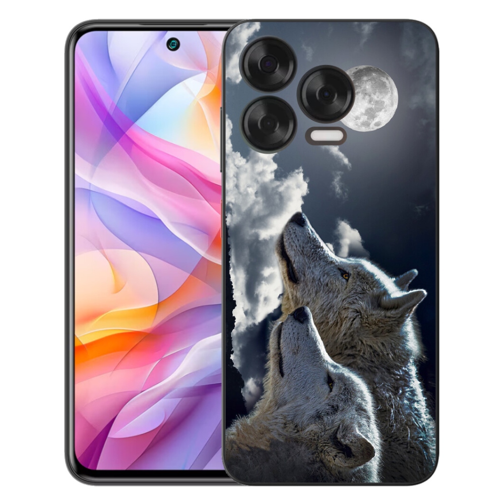 Gélový kryt mmCase na ZTE Blade V70 Vita - vlci