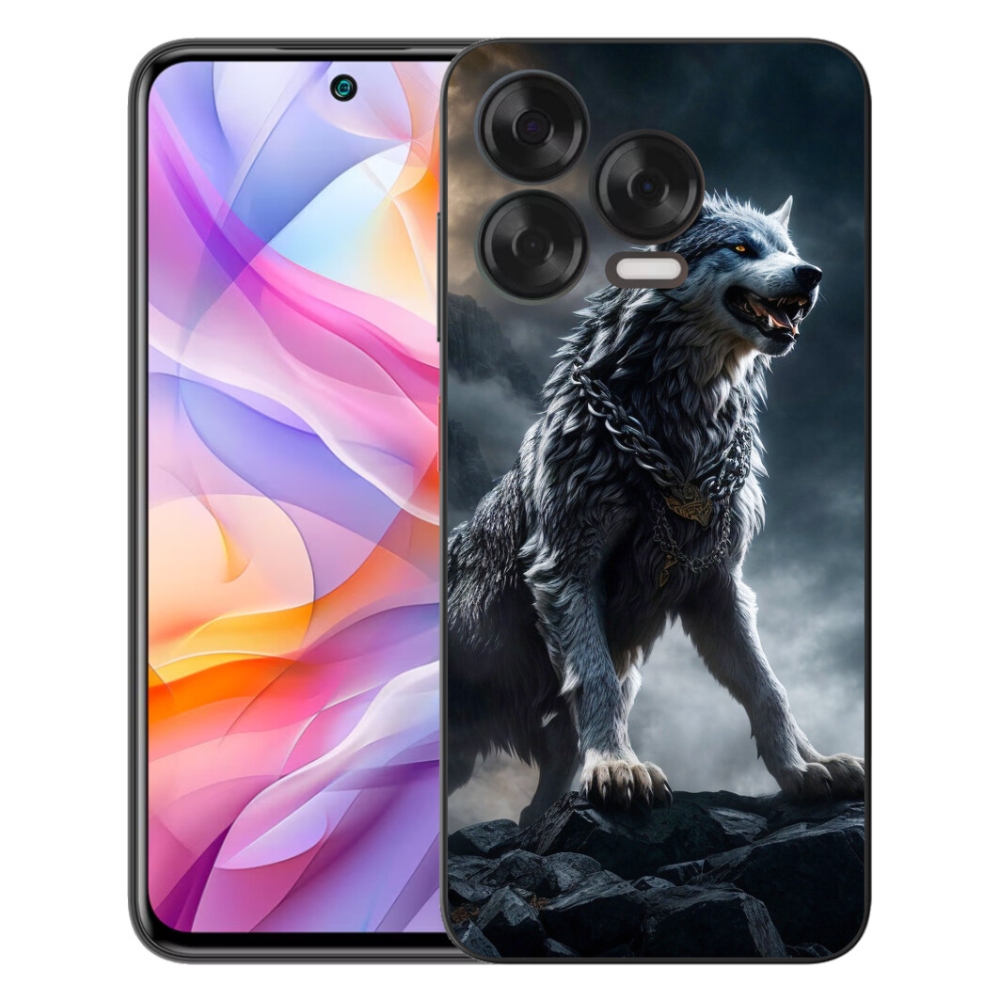 Gélový kryt mmCase na ZTE Blade V70 Vita - vlk 1