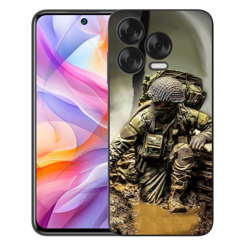 Gélový kryt mmCase na ZTE Blade V70 Vita - vojak
