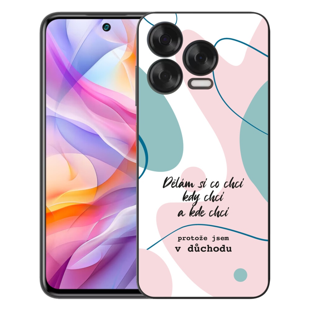 Gélový kryt mmCase na ZTE Blade V70 Vita - vtipný text 10 biele pozadie