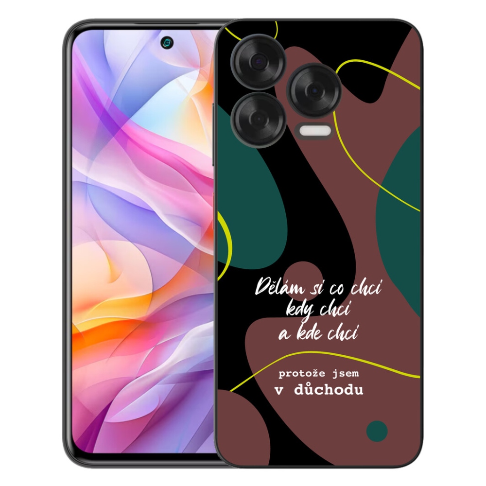 Gélový kryt mmCase na ZTE Blade V70 Vita - vtipný text 10 čierne pozadie