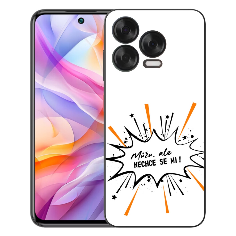 Gélový kryt mmCase na ZTE Blade V70 Vita - vtipný text 11 biele pozadie