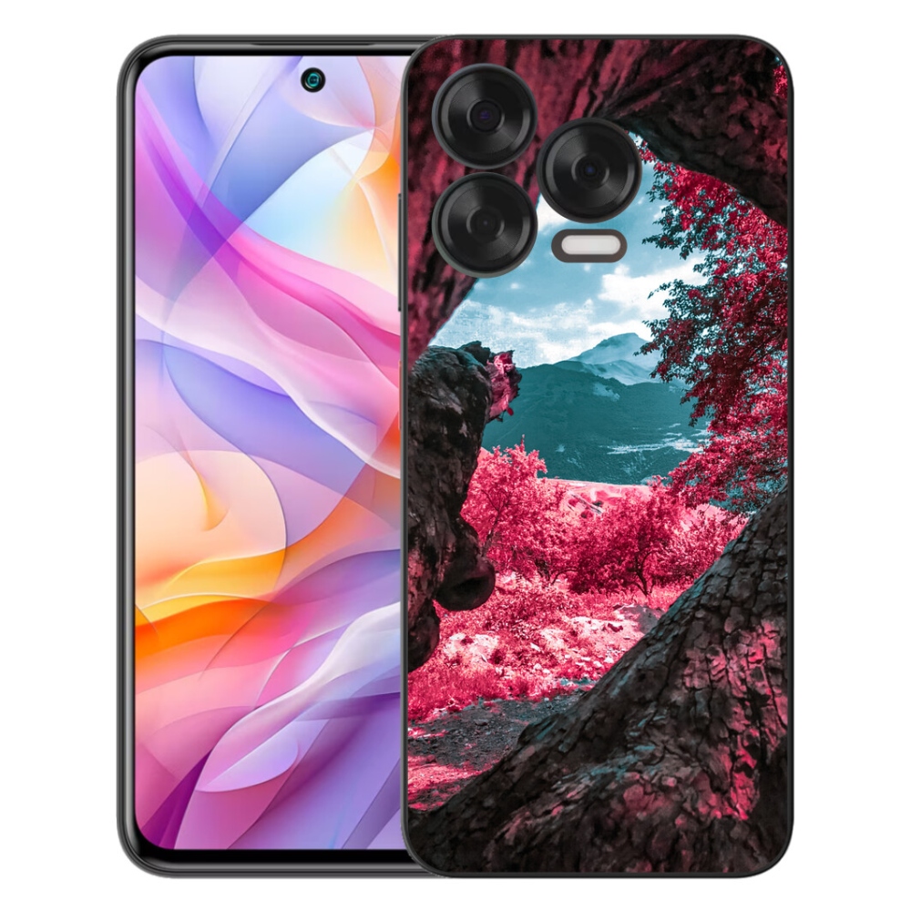 Gélový kryt mmCase na ZTE Blade V70 Vita - výhľad na hory