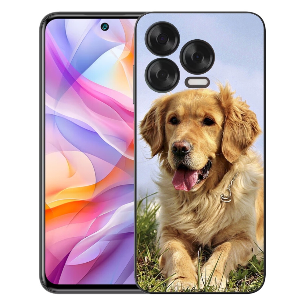 Gélový kryt mmCase na ZTE Blade V70 Vita - zlatý retriever