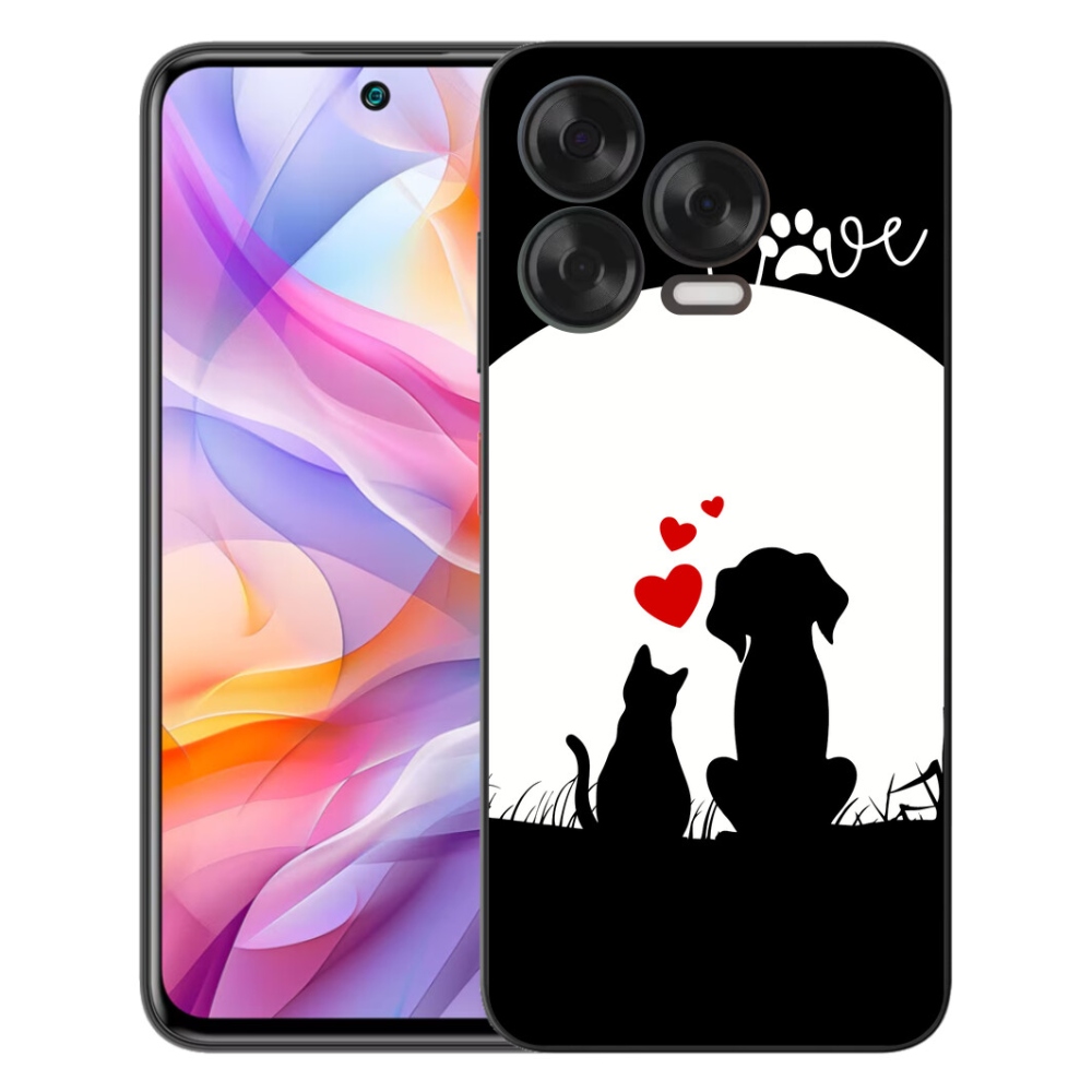 Gélový kryt mmCase na ZTE Blade V70 Vita - zvieracia láska