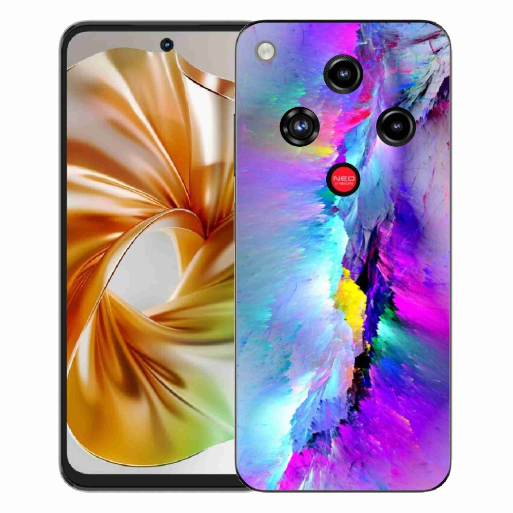 Gélový kryt mmCase na ZTE Nubia Focus 2 - abstrakt