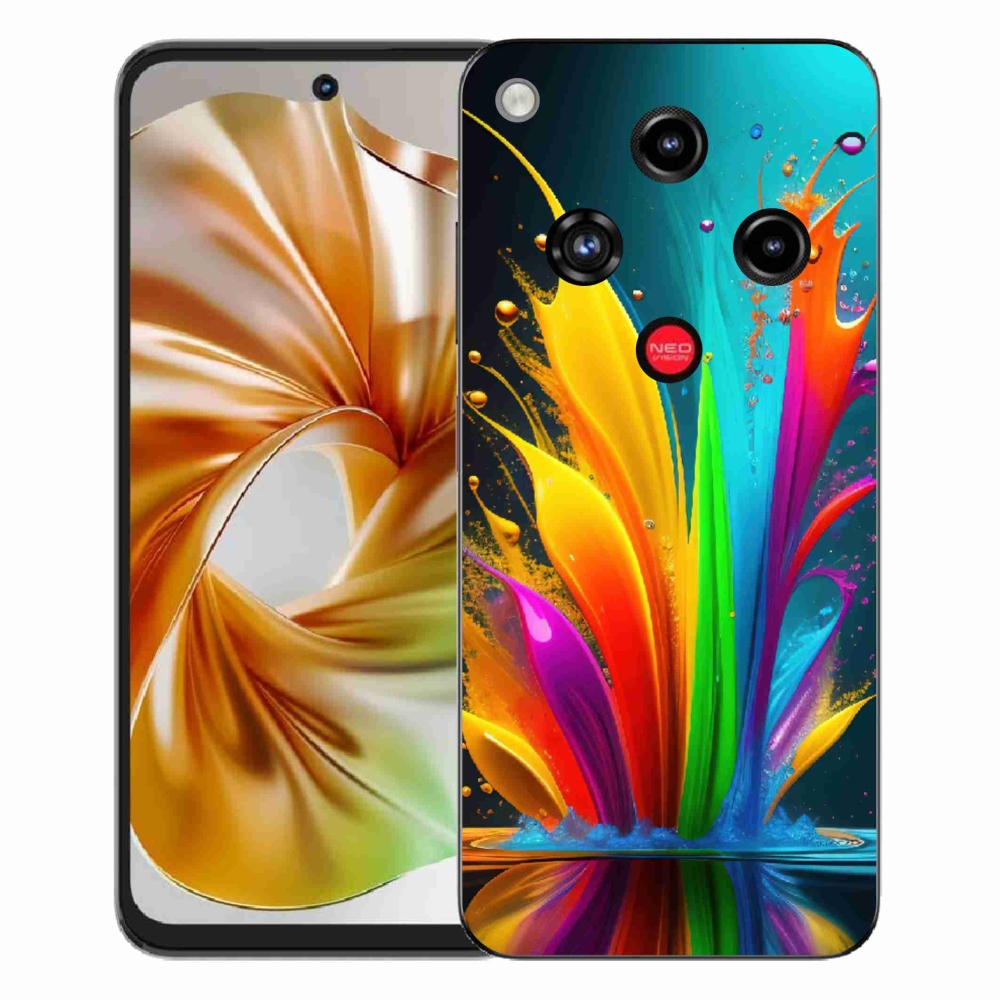 Gélový kryt mmCase na ZTE Nubia Focus 2 - abstraktný motív 1
