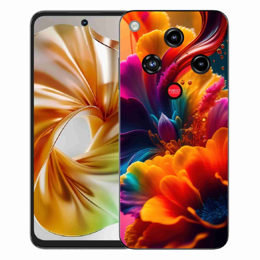 Gélový kryt mmCase na ZTE Nubia Focus 2 - abstraktný motív 2