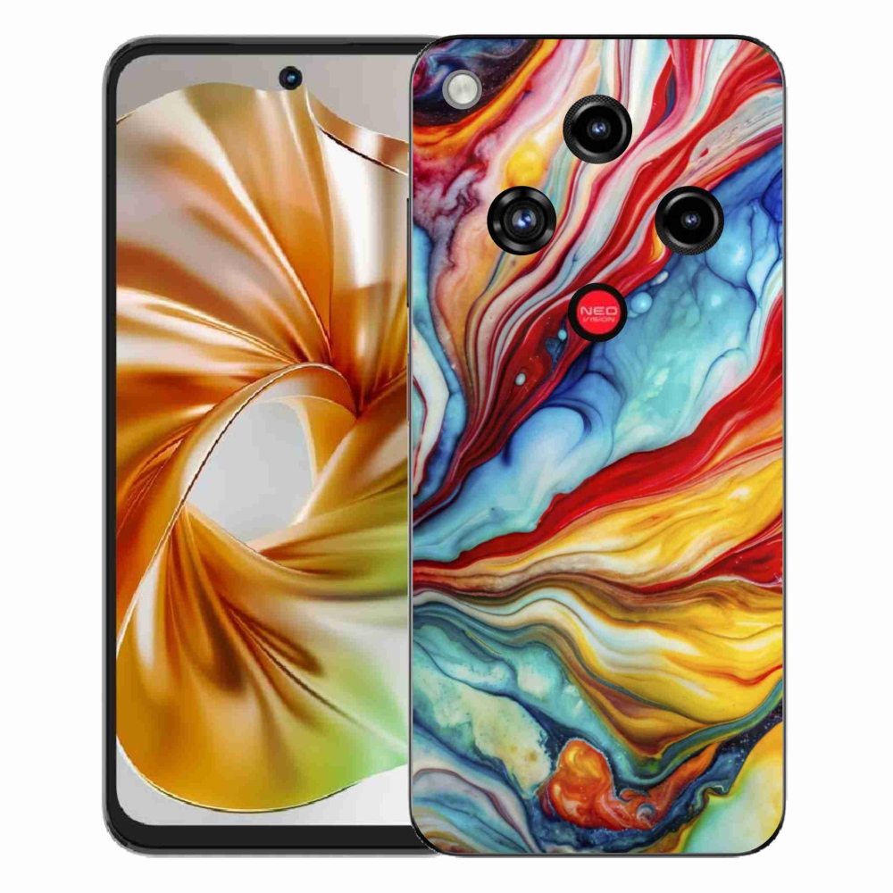 Gélový kryt mmCase na ZTE Nubia Focus 2 - abstraktný motív 58
