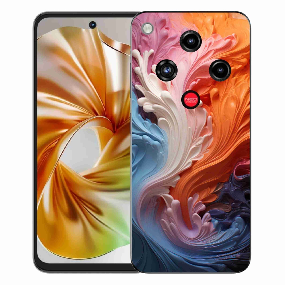 Gélový kryt mmCase na ZTE Nubia Focus 2 - abstraktný motív 8