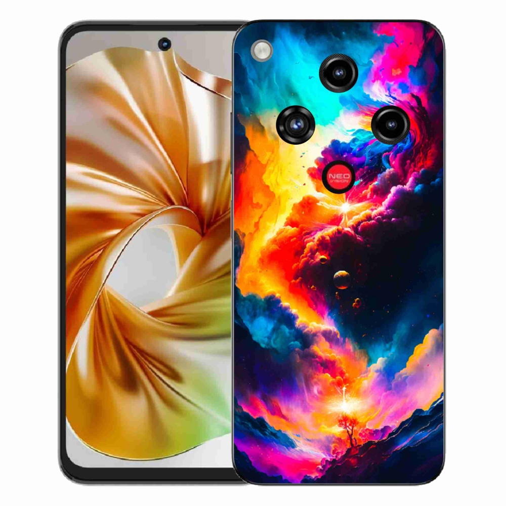 Gélový kryt mmCase na ZTE Nubia Focus 2 - abstraktný motív