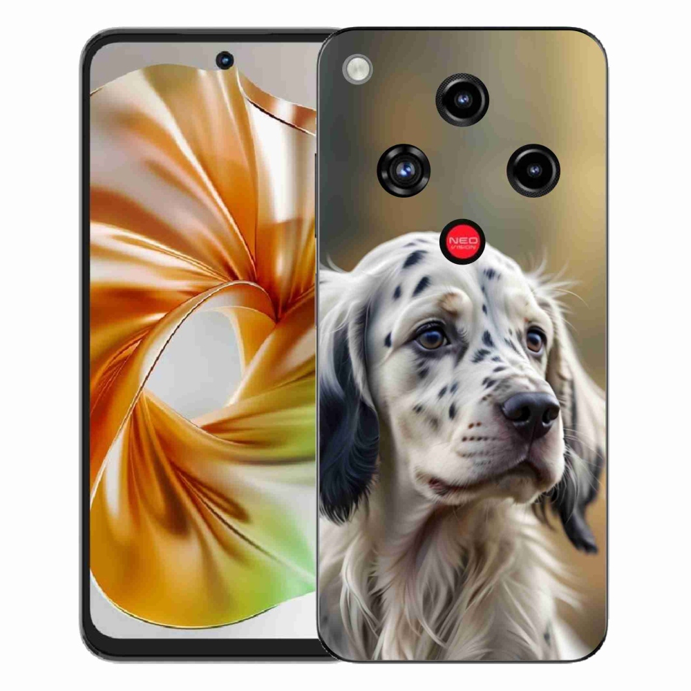 Gélový kryt mmCase na ZTE Nubia Focus 2 - anglický seter
