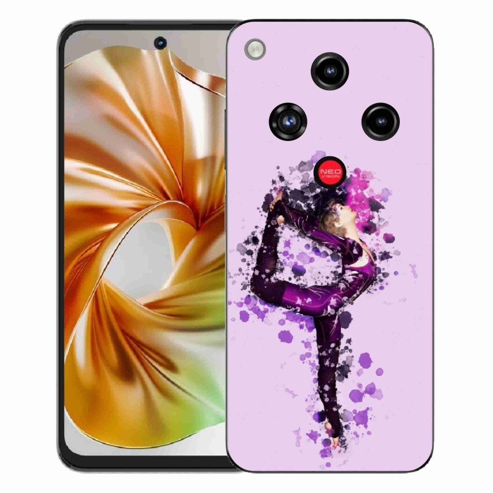 Gélový kryt mmCase na ZTE Nubia Focus 2 - baletka