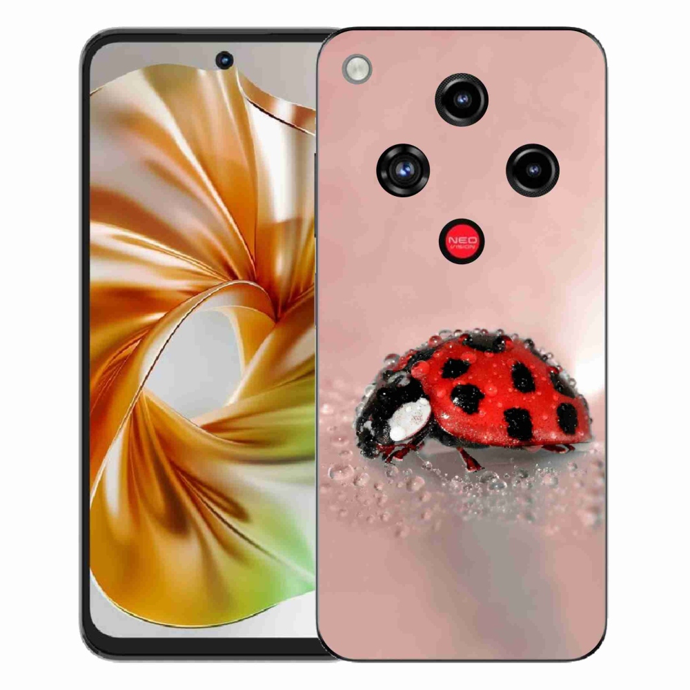 Gélový kryt mmCase na ZTE Nubia Focus 2 - lienka