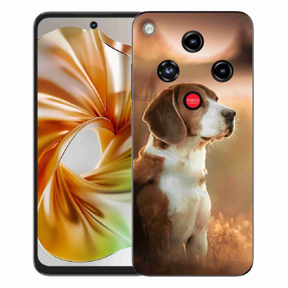 Gélový kryt mmCase na ZTE Nubia Focus 2 - bígl