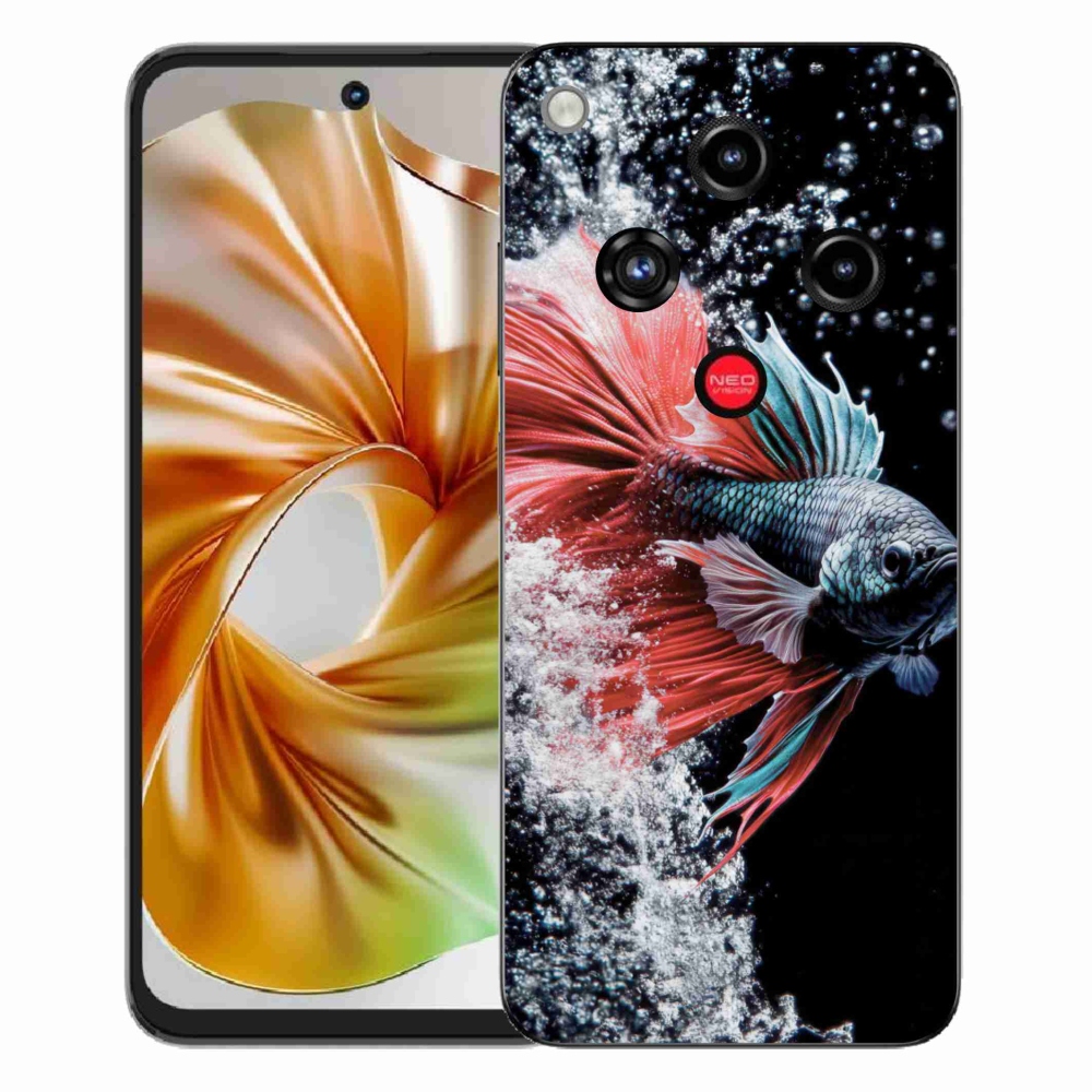 Gélový kryt mmCase na ZTE Nubia Focus 2 - bojovníčka pestrá