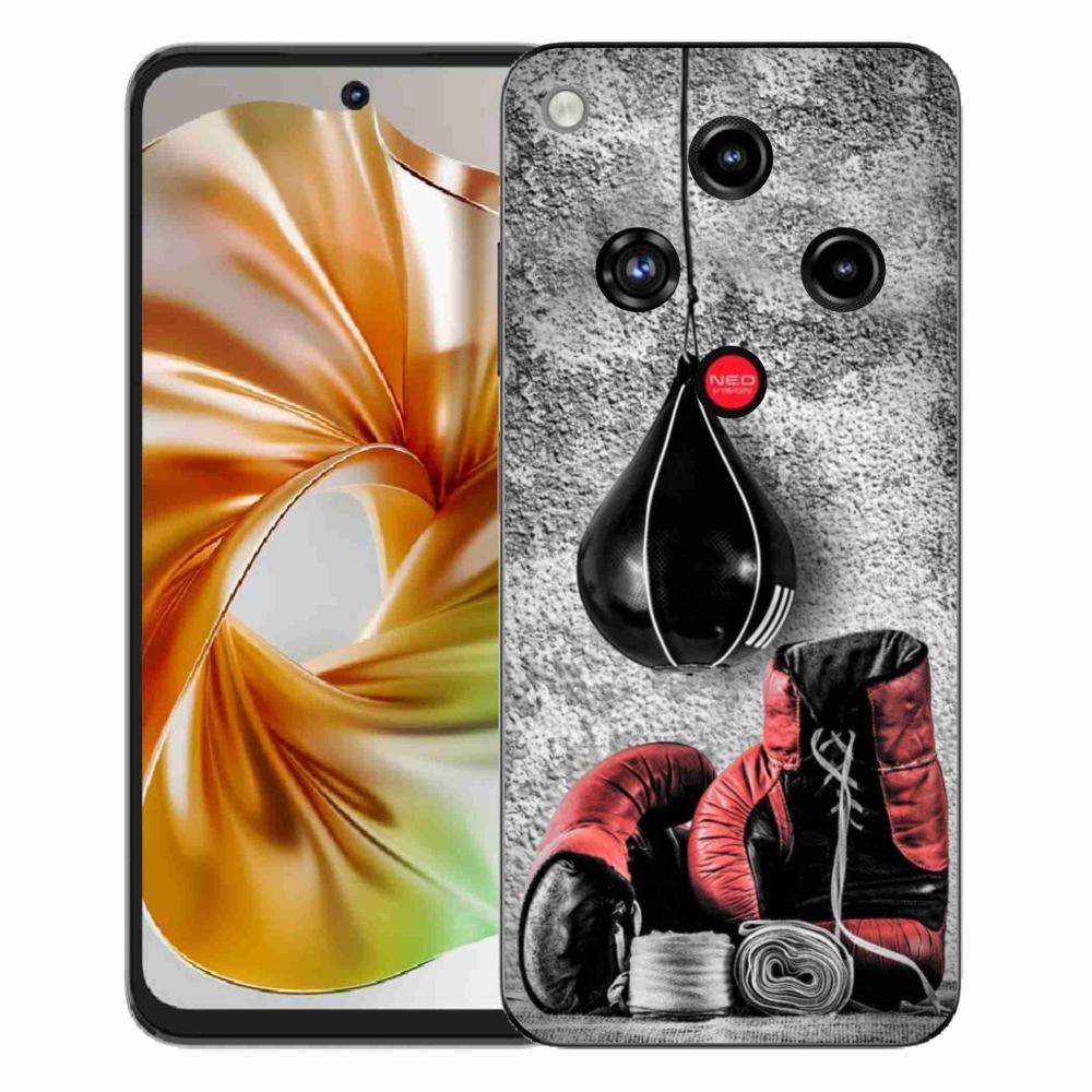 Gélový kryt mmCase na ZTE Nubia Focus 2 - boxovacie vrece a rukavice