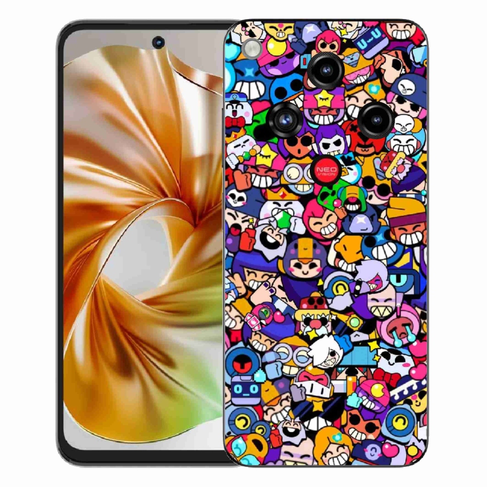 Gélový kryt mmCase na ZTE Nubia Focus 2 - brawl stars 2