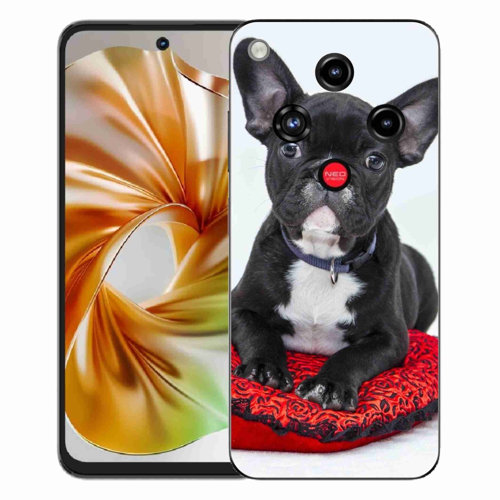 Gélový kryt mmCase na ZTE Nubia Focus 2 - buldog