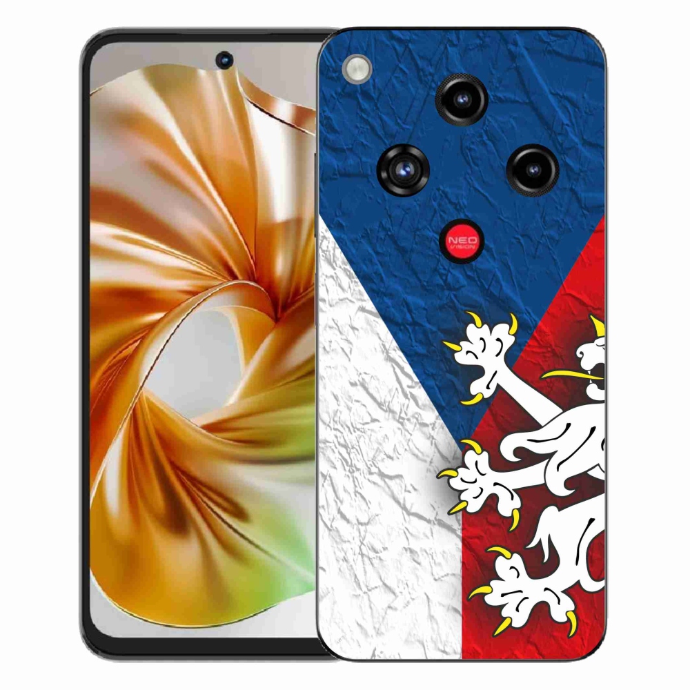 Gélový kryt mmCase na ZTE Nubia Focus 2 - česká vlajka 1