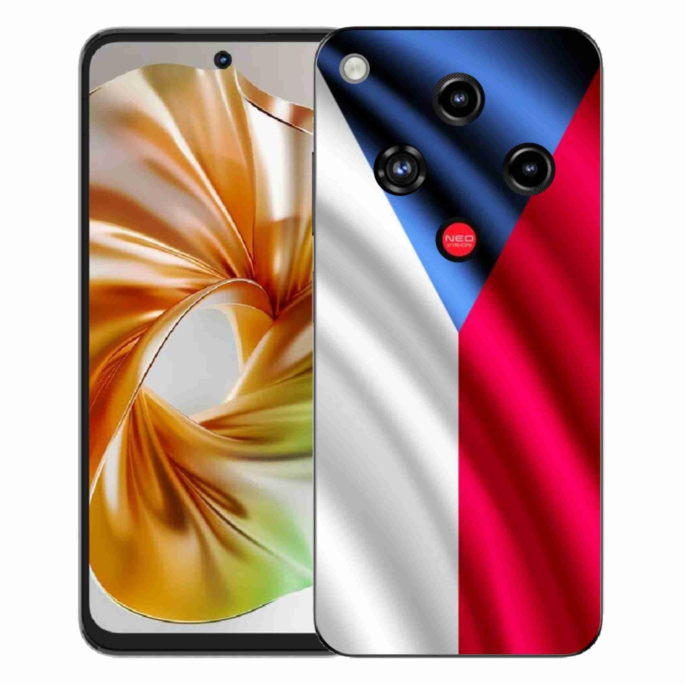 Gélový kryt mmCase na ZTE Nubia Focus 2 - česká vlajka