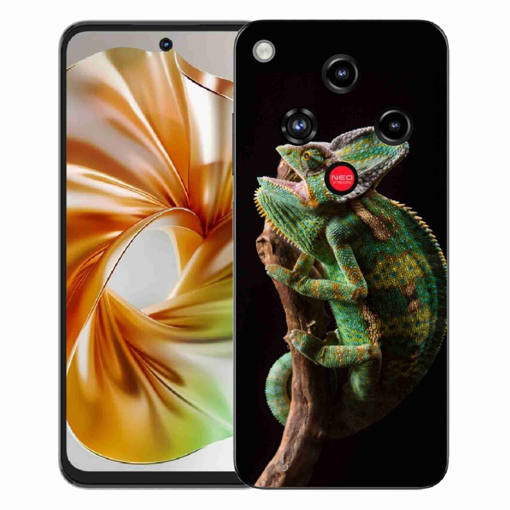 Gélový kryt mmCase na ZTE Nubia Focus 2 - chameleón