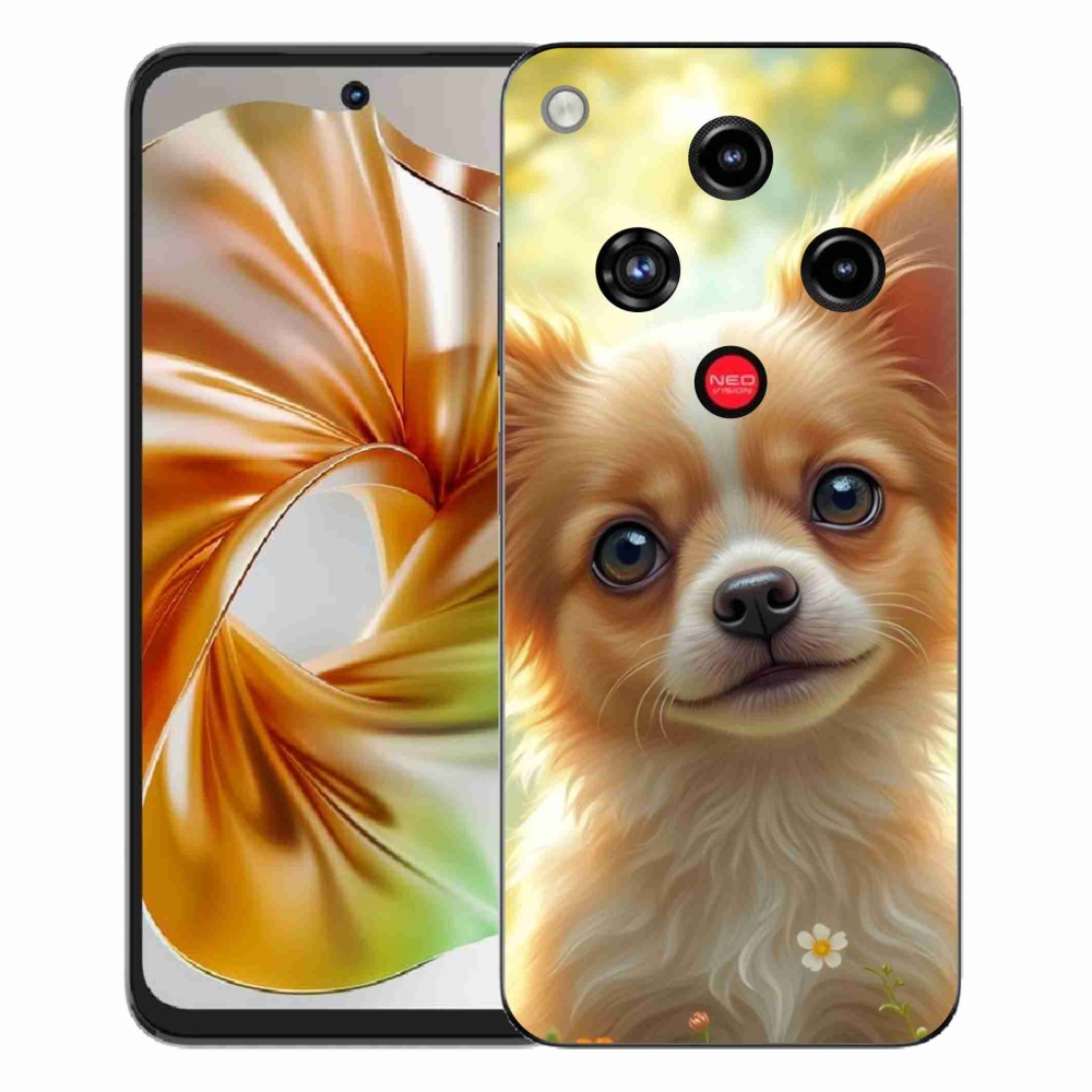 Gélový kryt mmCase na ZTE Nubia Focus 2 - čivava 5
