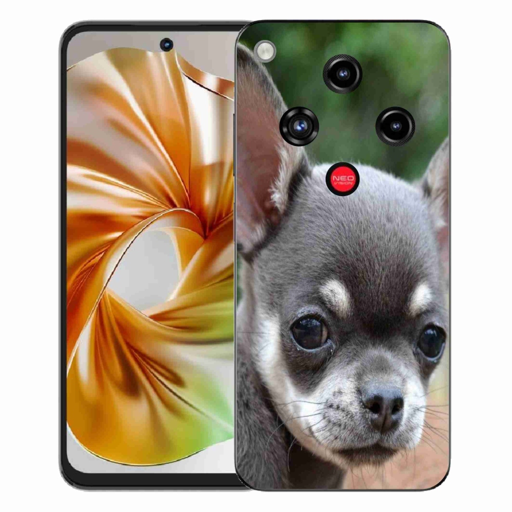 Gélový kryt mmCase na ZTE Nubia Focus 2 - čivava