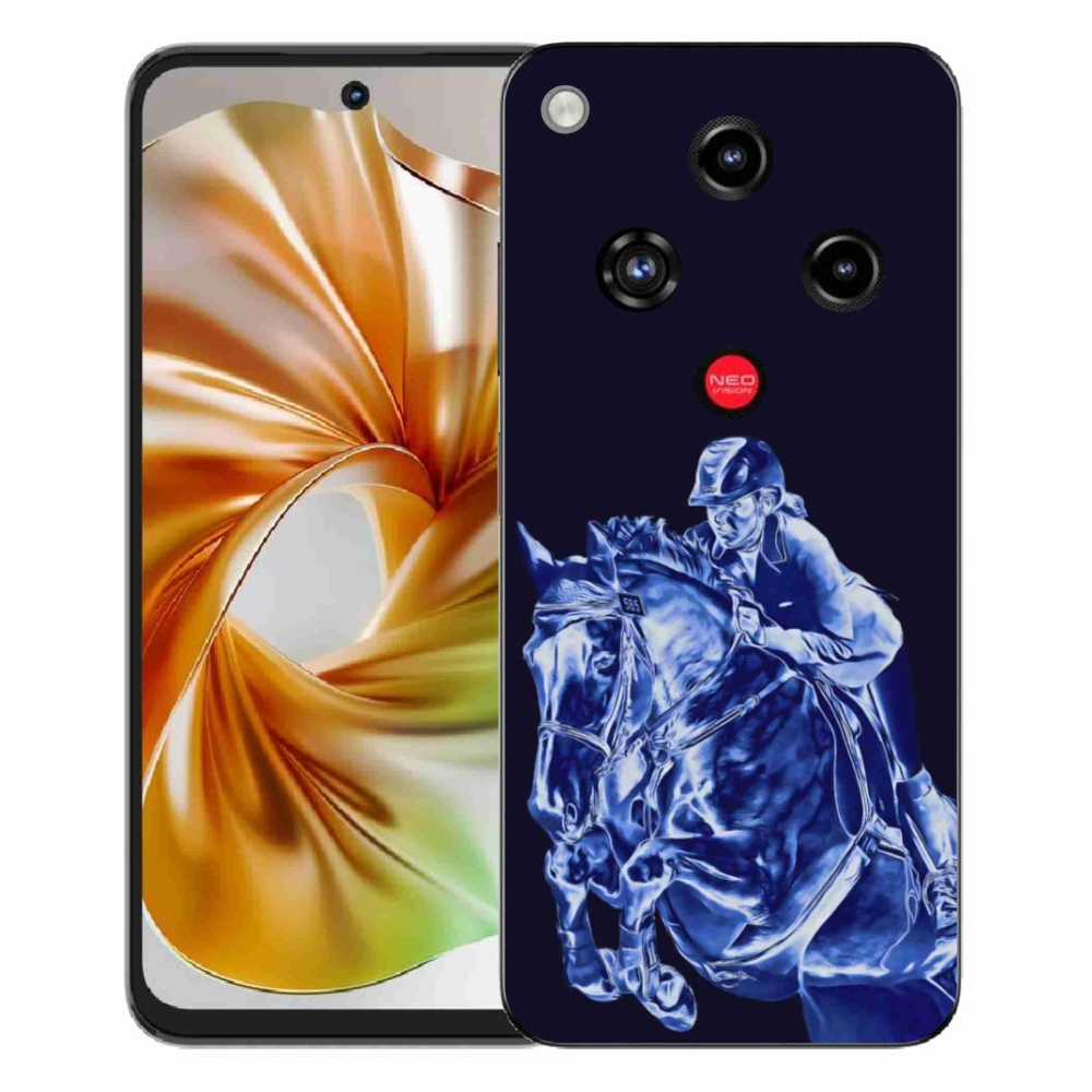 Gélový kryt mmCase na ZTE Nubia Focus 2 - dostihový kôň