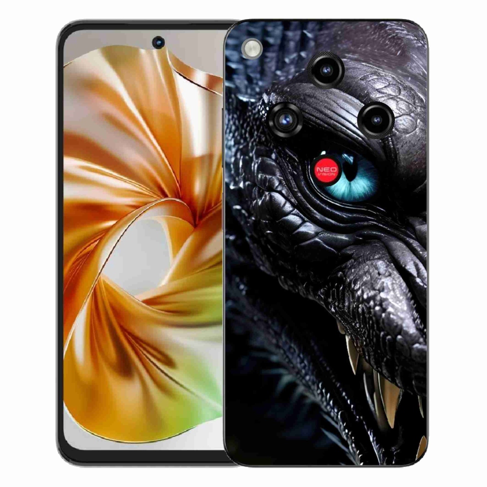Gélový kryt mmCase na ZTE Nubia Focus 2 - dračí pohľad
