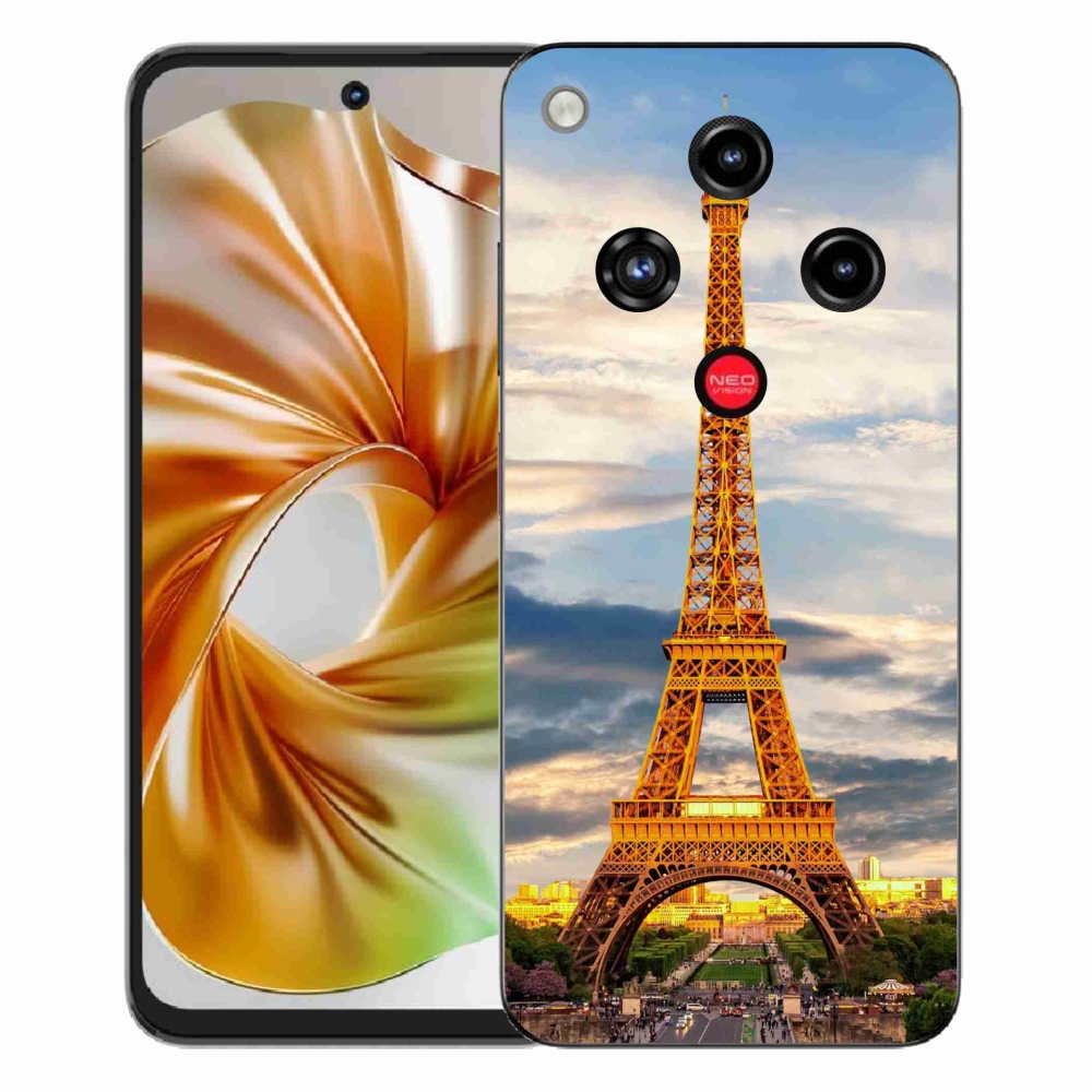 Gélový kryt mmCase na ZTE Nubia Focus 2 - eiffelova veža 3