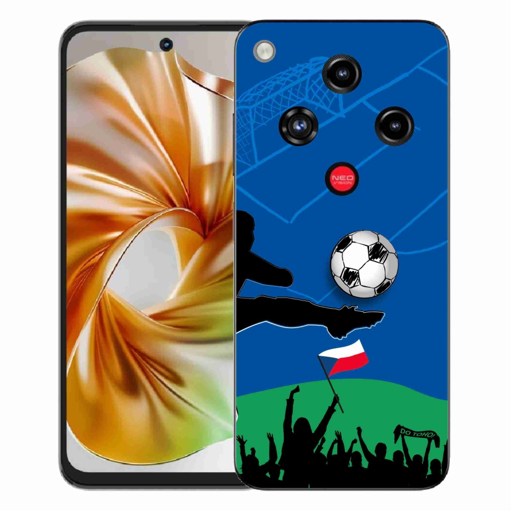 Gélový kryt mmCase na ZTE Nubia Focus 2 - fanúšikovia futbalu