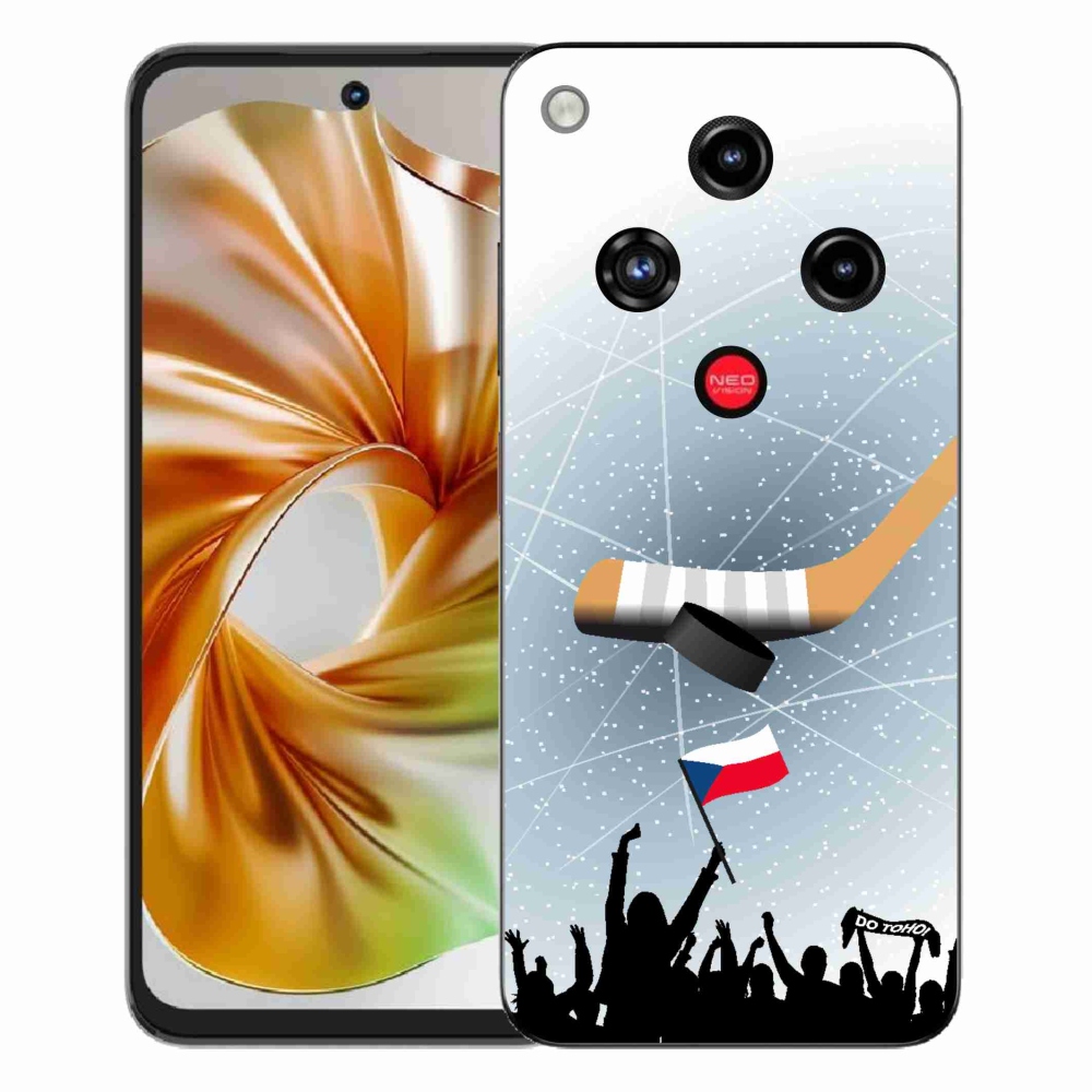 Gélový kryt mmCase na ZTE Nubia Focus 2 - fanúšikovia hokeja