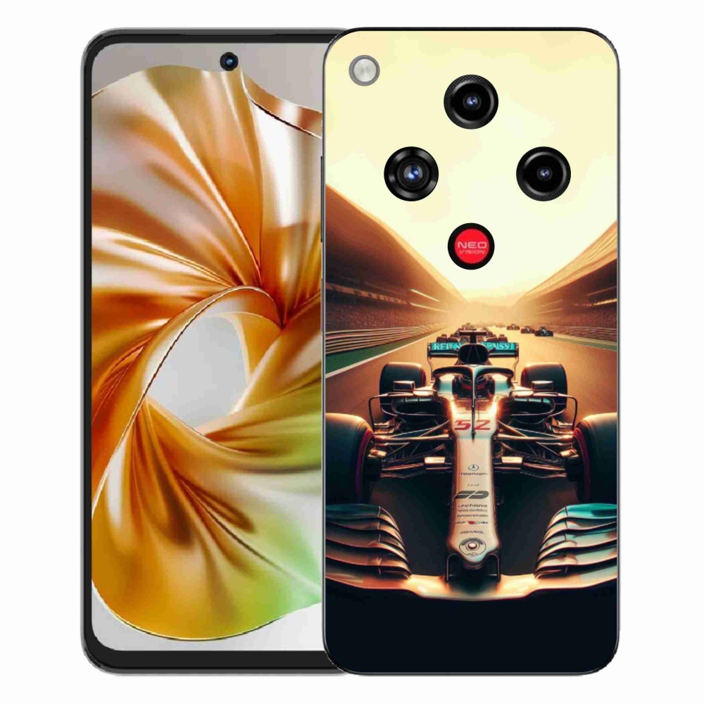 Gélový kryt mmCase na ZTE Nubia Focus 2 - formula 1