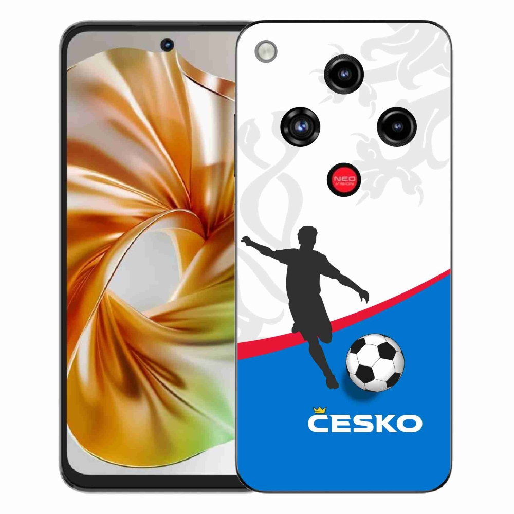 Gélový kryt mmCase na ZTE Nubia Focus 2 - futbal Česko 1