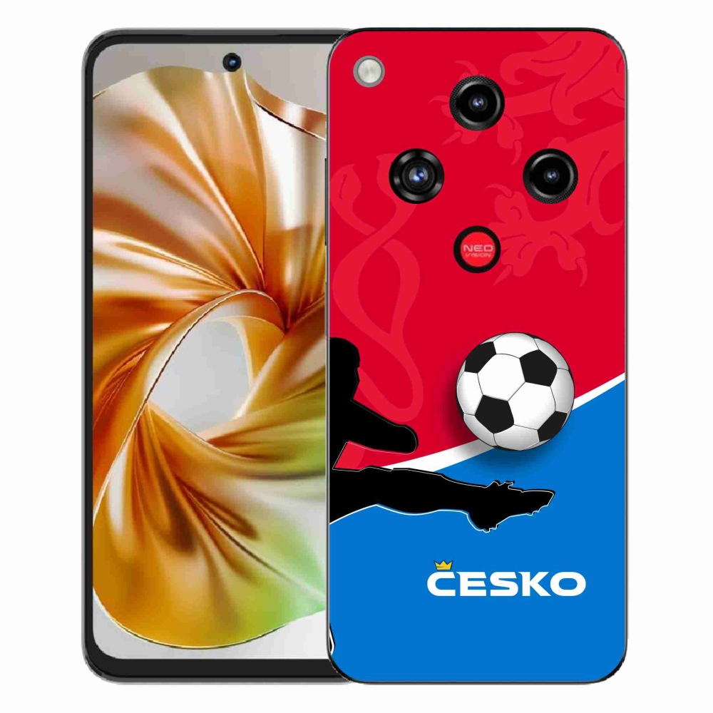 Gélový kryt mmCase na ZTE Nubia Focus 2 - futbal Česko 2