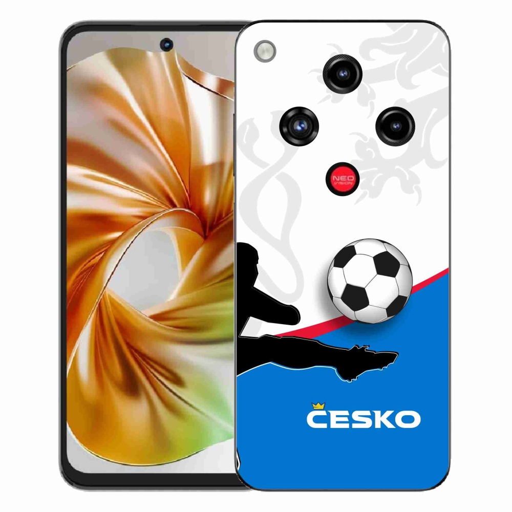 Gélový kryt mmCase na ZTE Nubia Focus 2 - futbal Česko 3