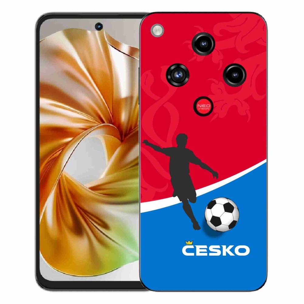 Gélový kryt mmCase na ZTE Nubia Focus 2 - futbal Česko