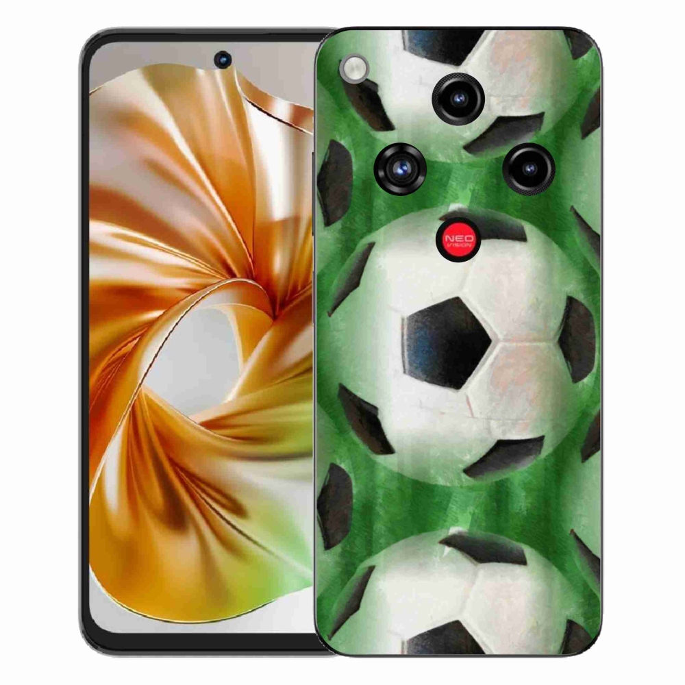 Gélový kryt mmCase na ZTE Nubia Focus 2 - futbalová lopta