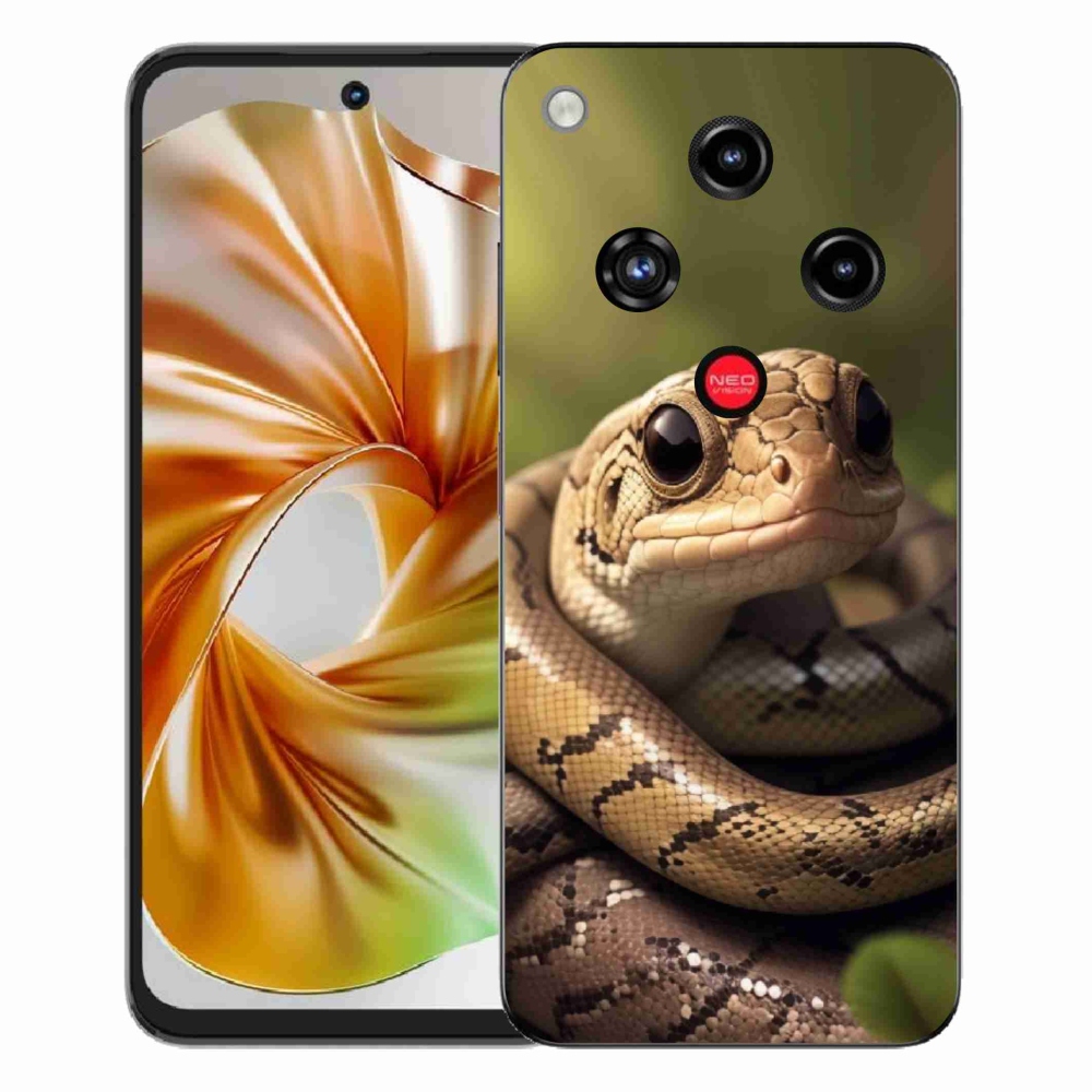 Gélový kryt mmCase na ZTE Nubia Focus 2 - had 1