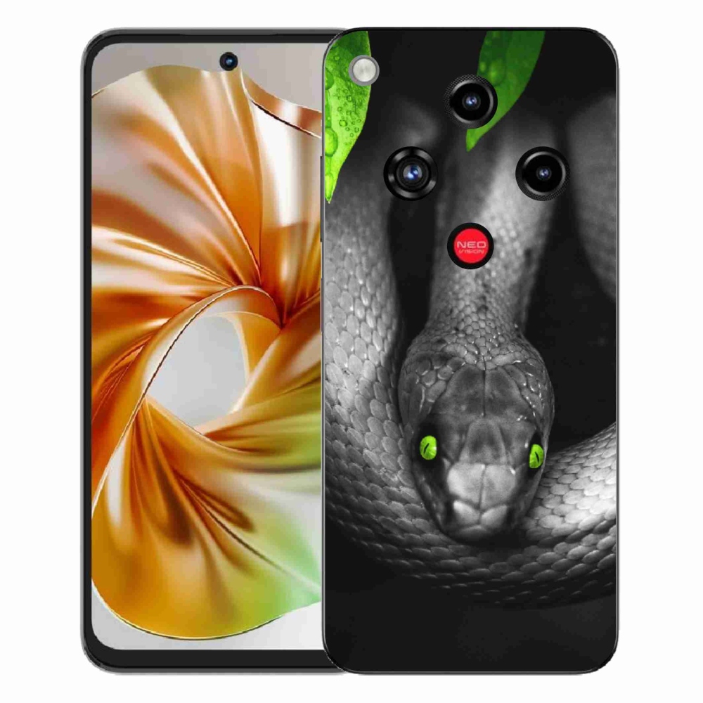 Gélový kryt mmCase na ZTE Nubia Focus 2 - had