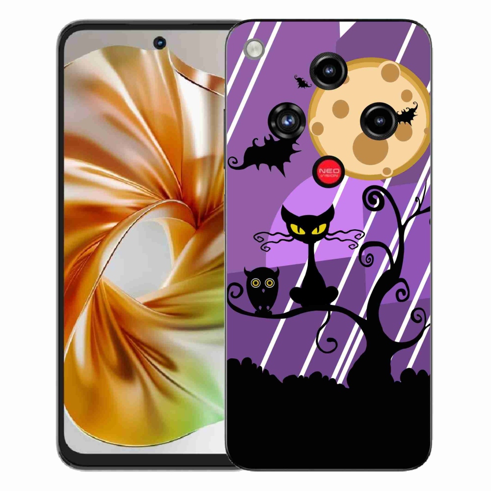 Gélový kryt mmCase na ZTE Nubia Focus 2 - halloween