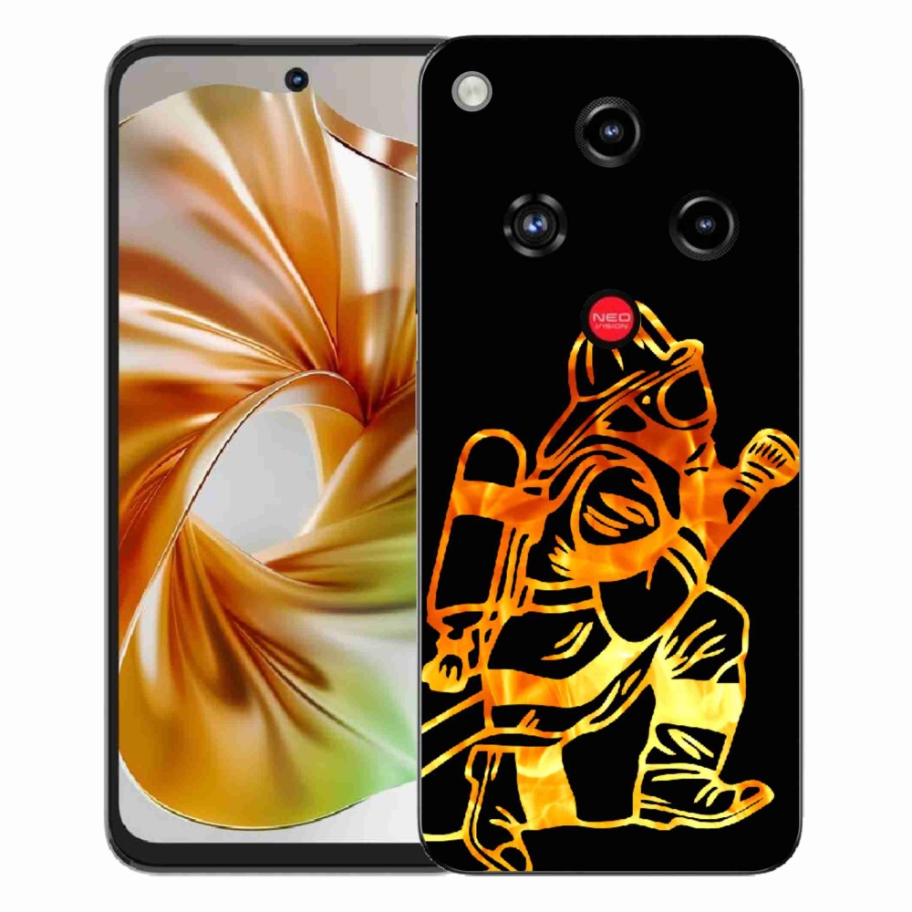 Gélový kryt mmCase na ZTE Nubia Focus 2 - hasič 1